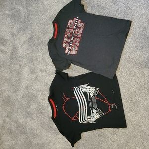 Star wars shirts size XS